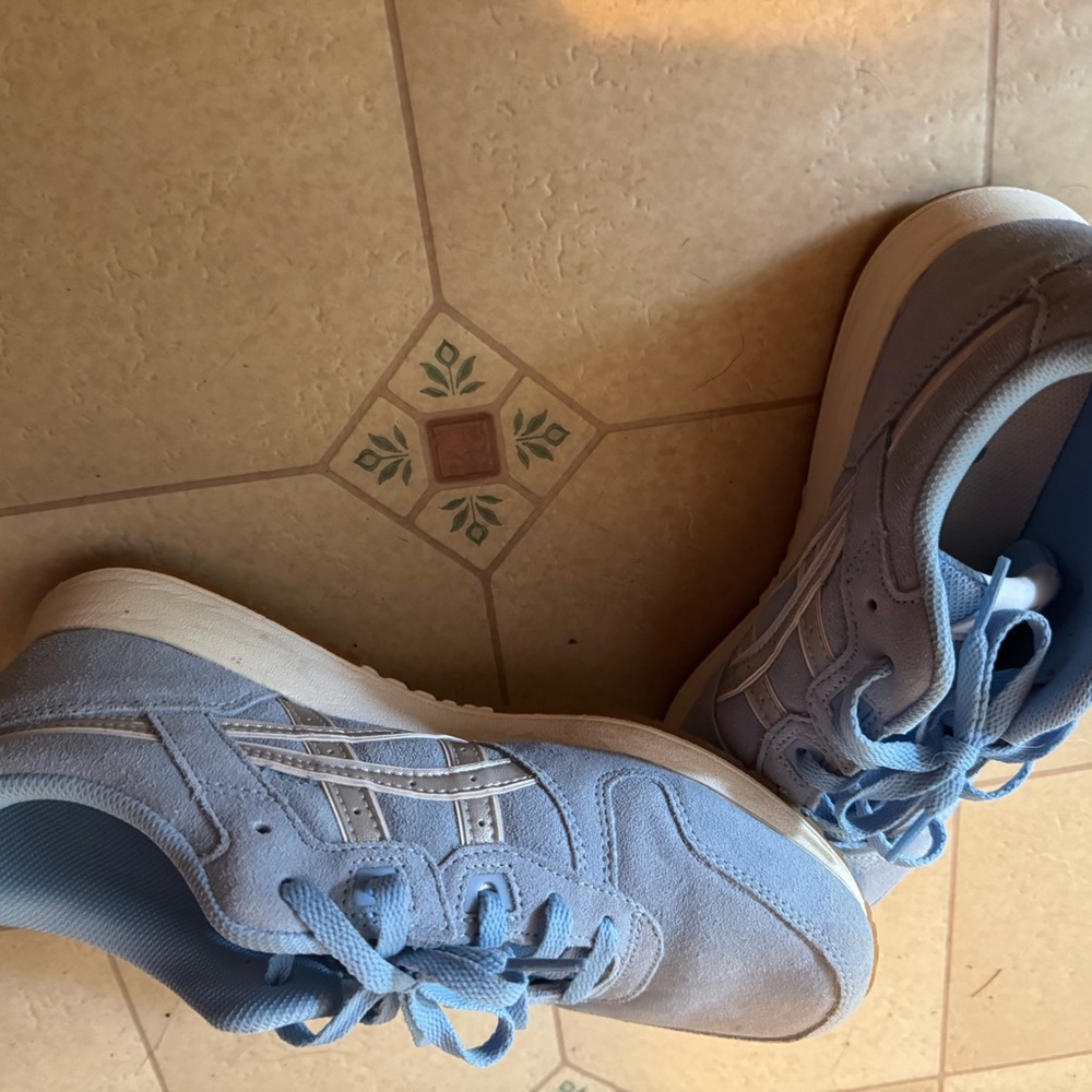 ASICS Women's Light Blue Sneakers - Picture 5 of 5